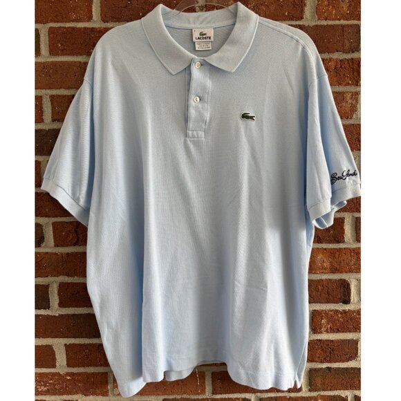 Lacoste x Sea Island Resort Polo Shirt Light Blue Men’s XL (Size 8) - Picture 1 of 8